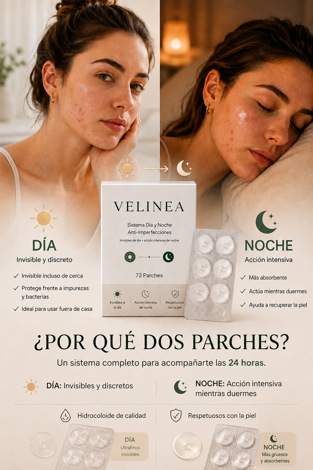 Sistema Día y Noche Anti-Imperfecciones (2ª UNIDAD CON 50% DE DESCUENTO)